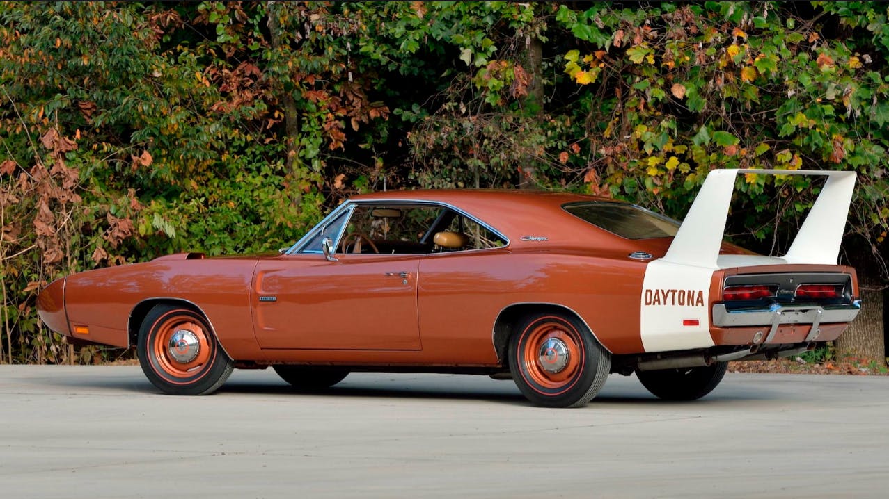 1969 Dodge Hemi Charger Daytona rear three quarter