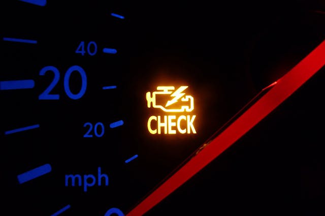 Check engine light