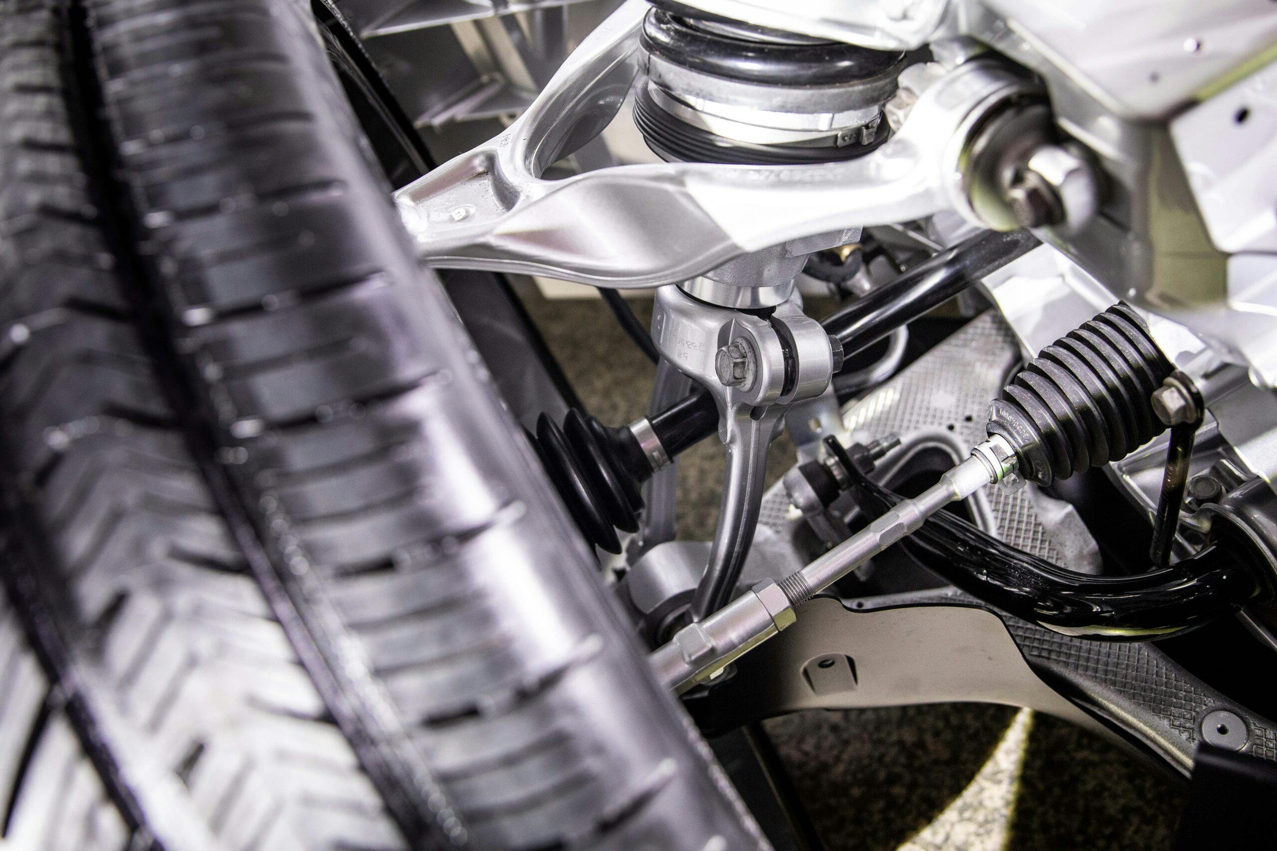 New Corvette E-Ray hybrid suspension parts
