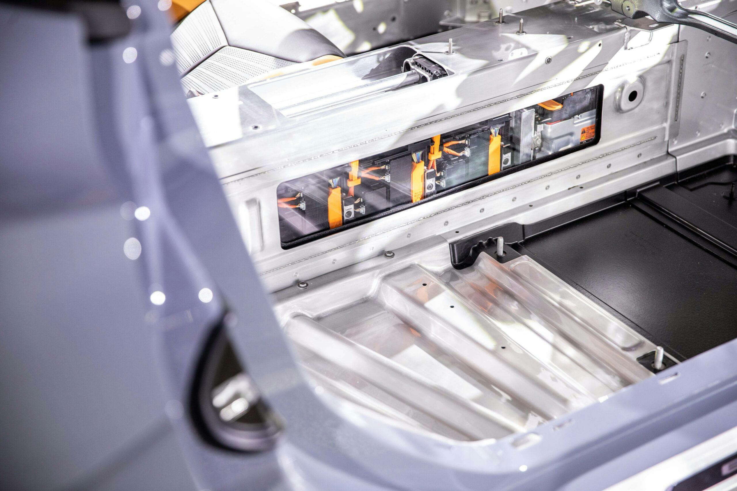 New Corvette E-Ray hybrid battery bank