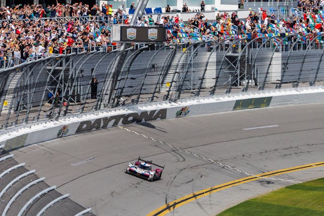 61st Rolex 24 at Daytona track and crowd