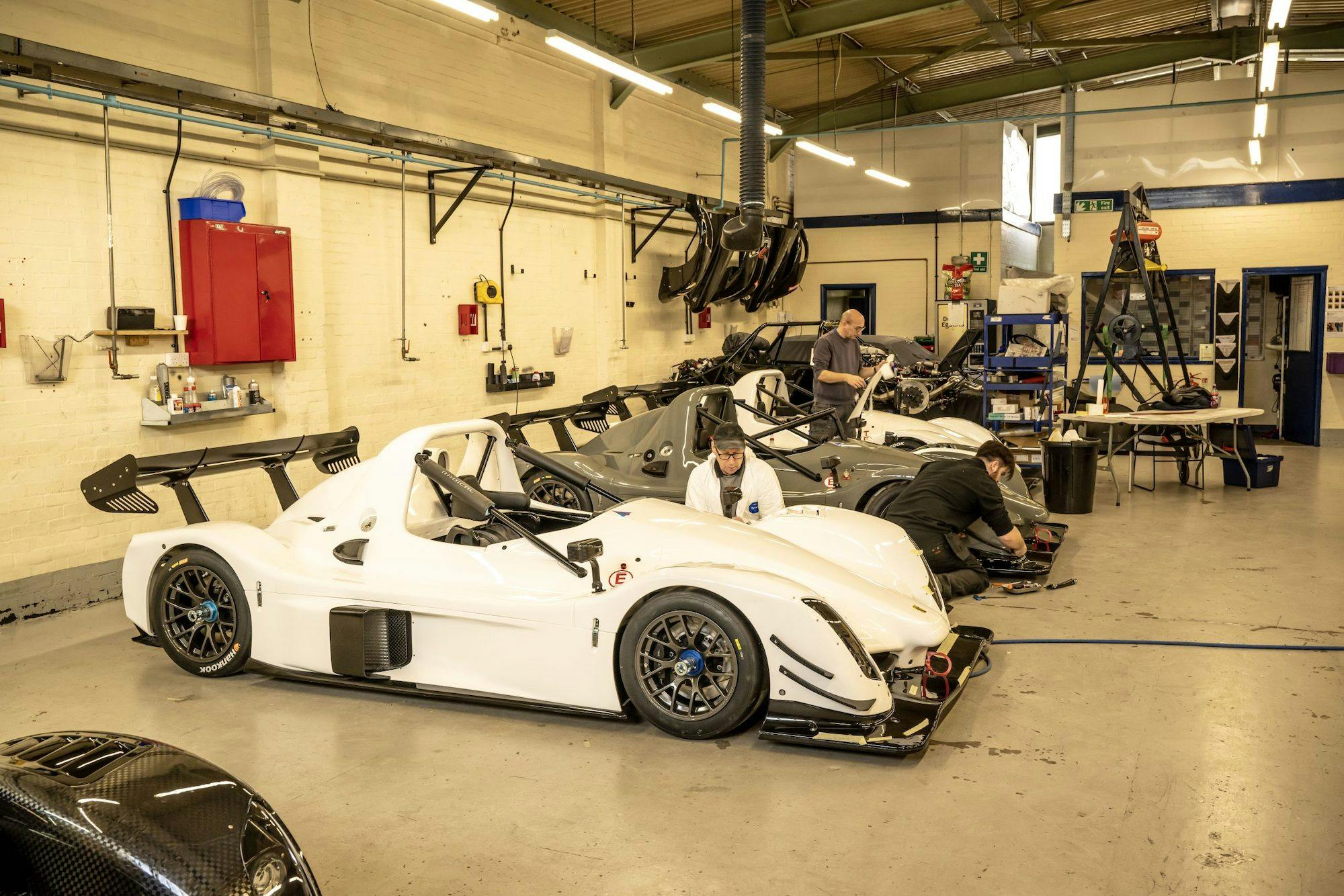 Radical Motorsport factory cars interior