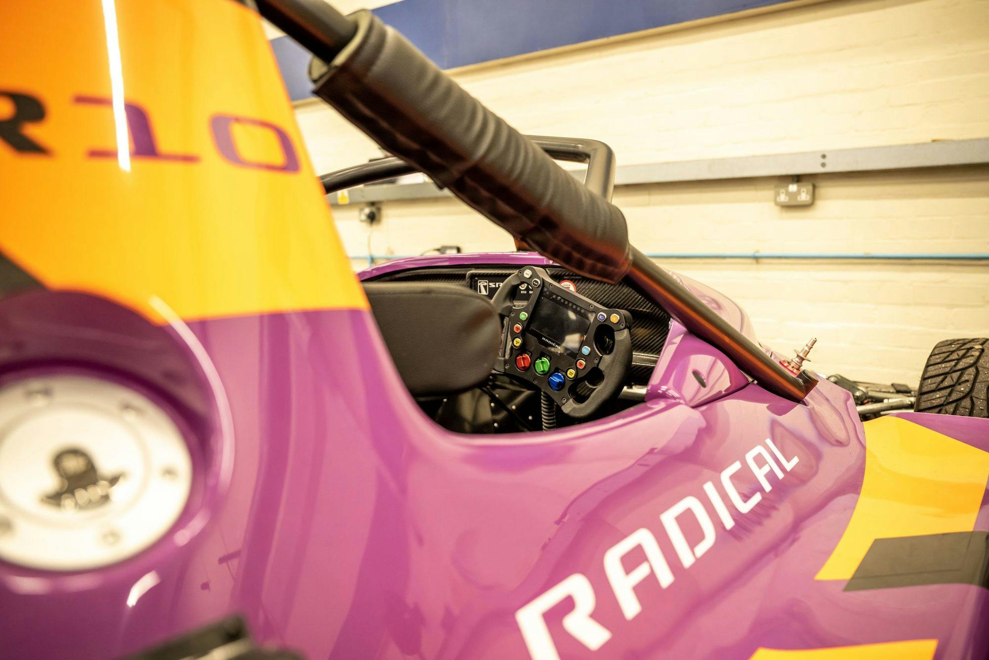 Radical Motorsport exterior cockpit