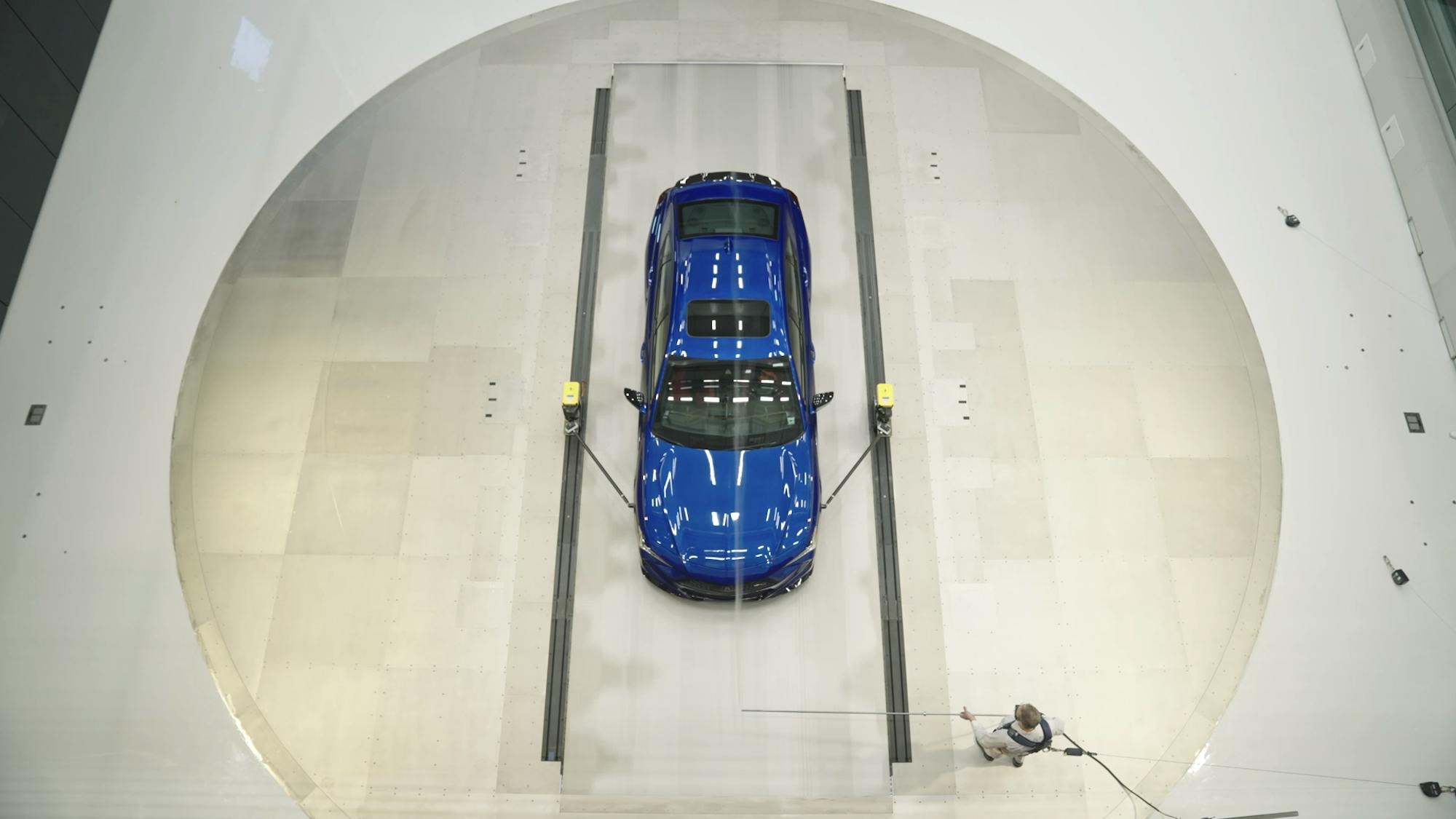 Honda Wind Tunnel-Acura TLX Type S Aerodynamics Testing