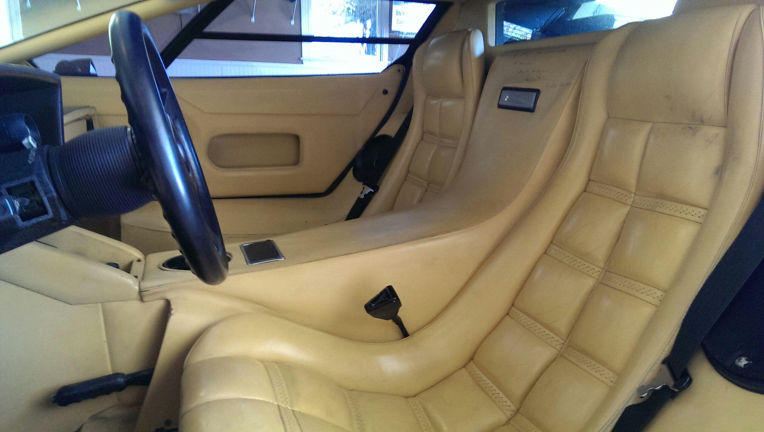 Lamborghini Countach NFT car interior