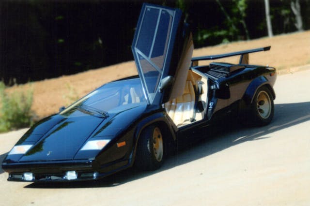 Lamborghini Countach NFT car front three quarter