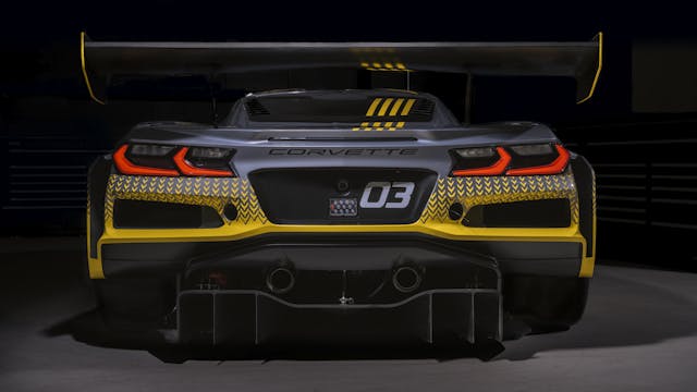 2024 Chevrolet GT3 R Race Car rear