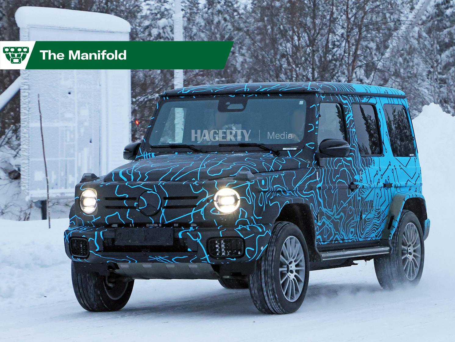 Electric G-Wagen spied in snow, crab-walking Hyundai, trouble at Rivian? -  Hagerty Media