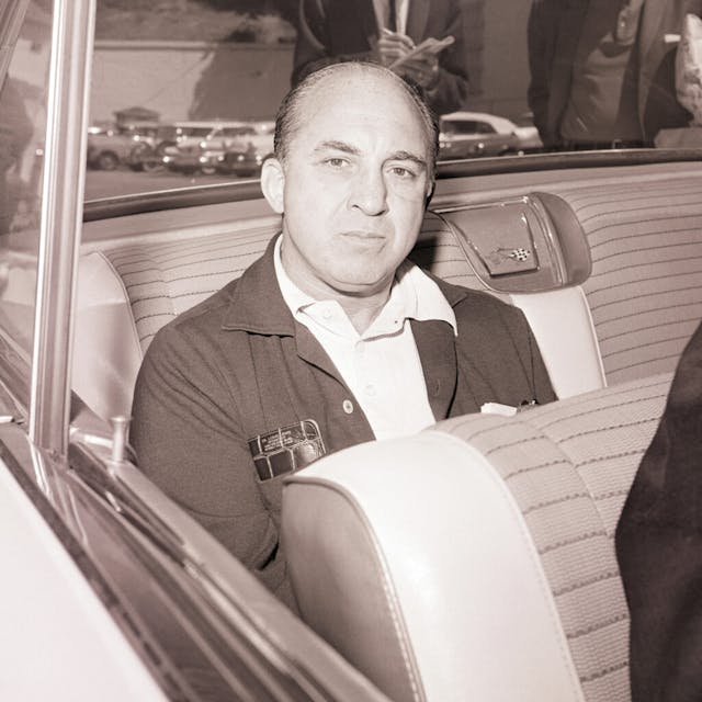 Mickey Cohen Returning to Alcatraz Prison for tax evasion 1962