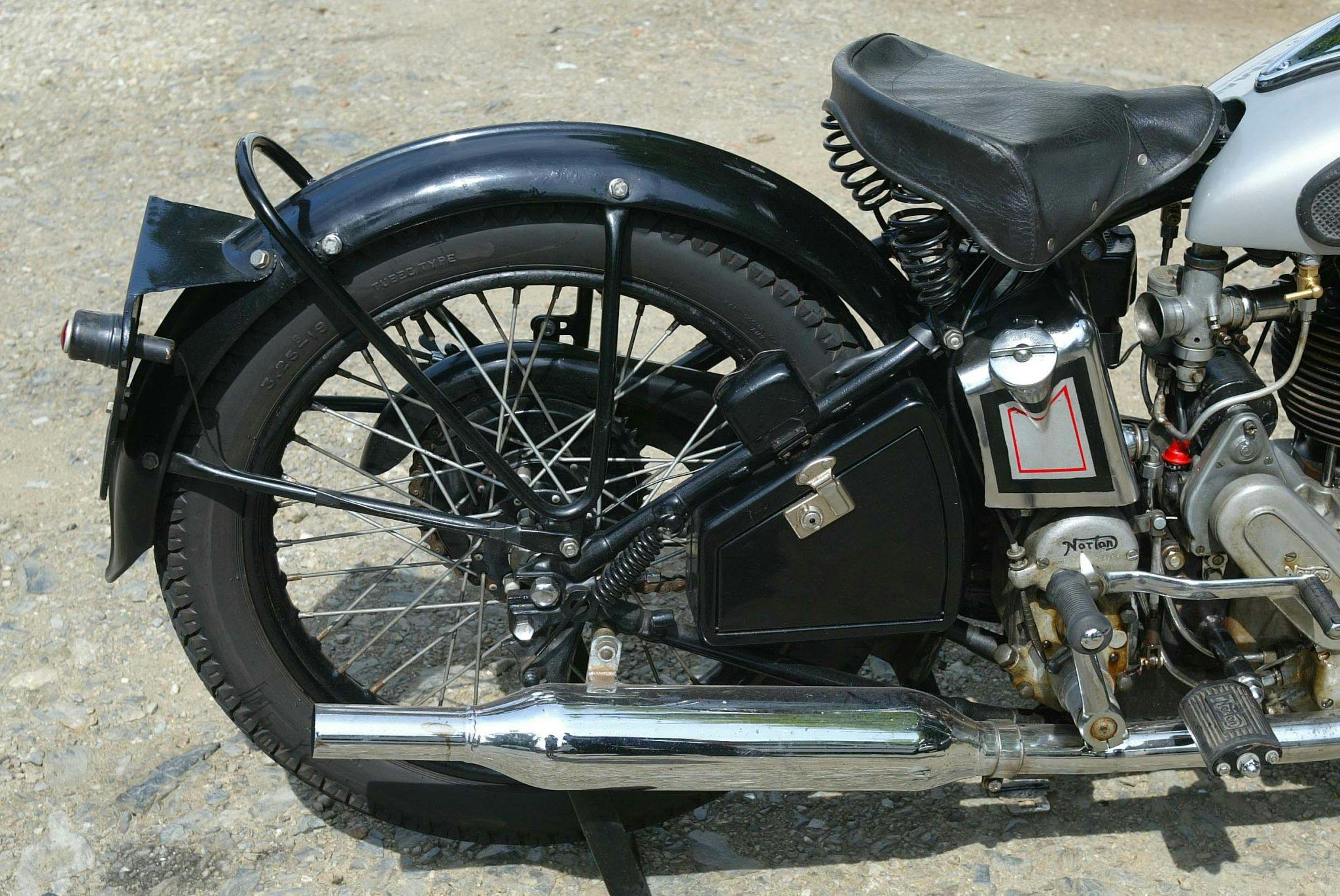 Norton Model 18 Motorcycle rear half