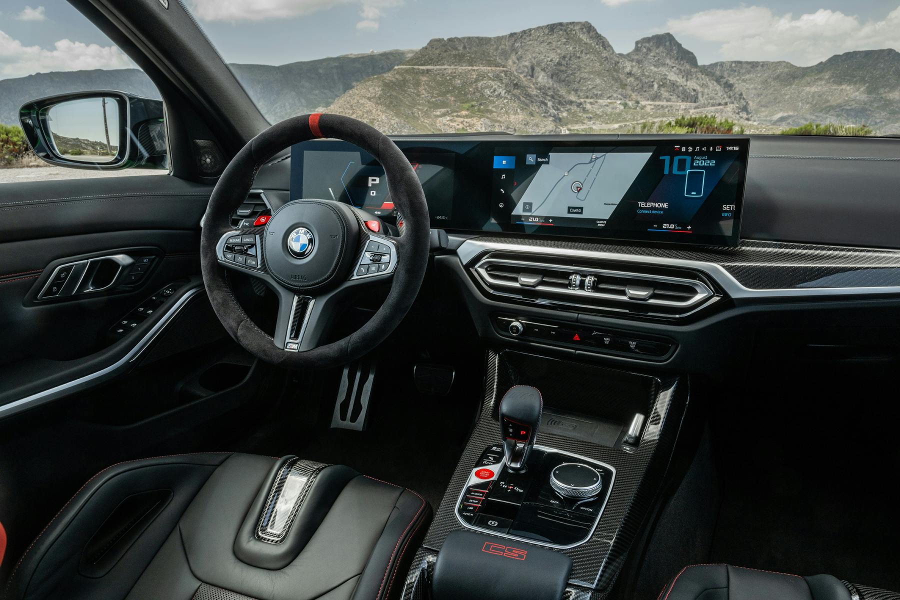 BMW M3 CS interior 3