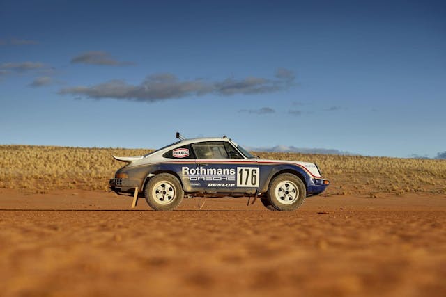 Porsche 911 Dakar Limited Edition Homage Car side profile