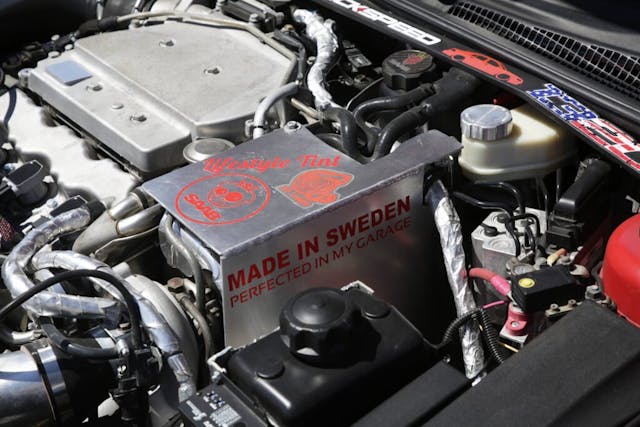 Saab engine graphics detail
