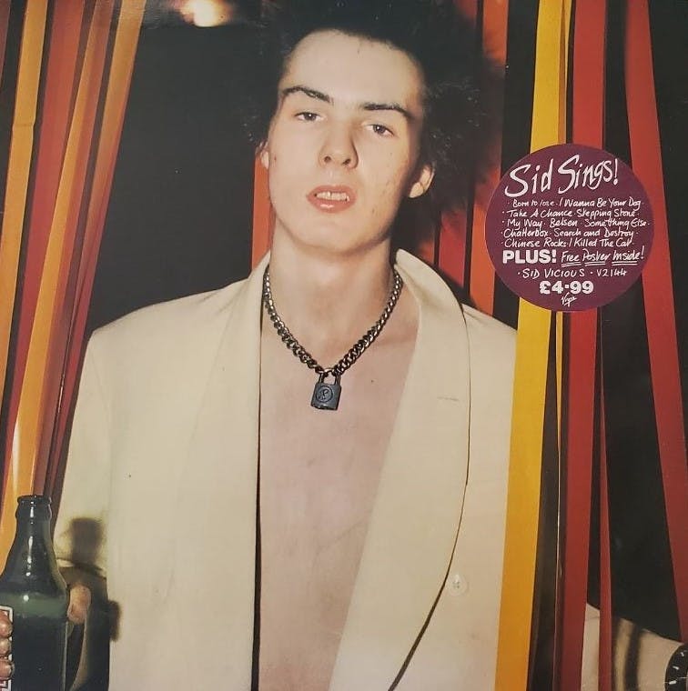 Sid Vicious Sid Sings album cover