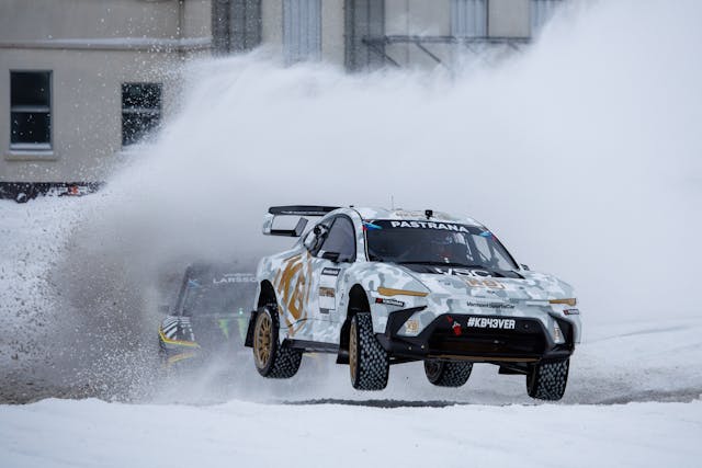 Travis Patrana Snow Rally Racing Car Action Nitro RX