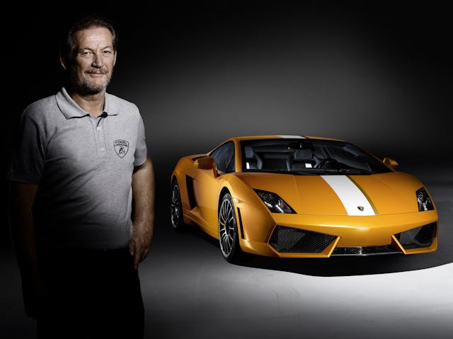 Valentino Balboni Lamborghini Portrait