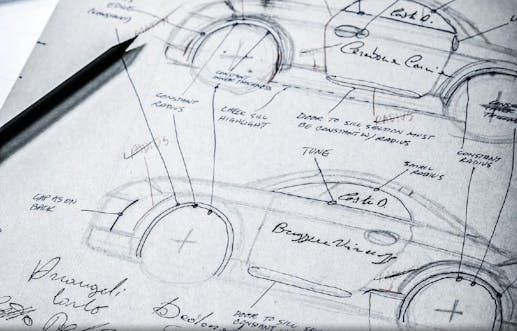 Car Design sketch petersen yellowbrick free online class