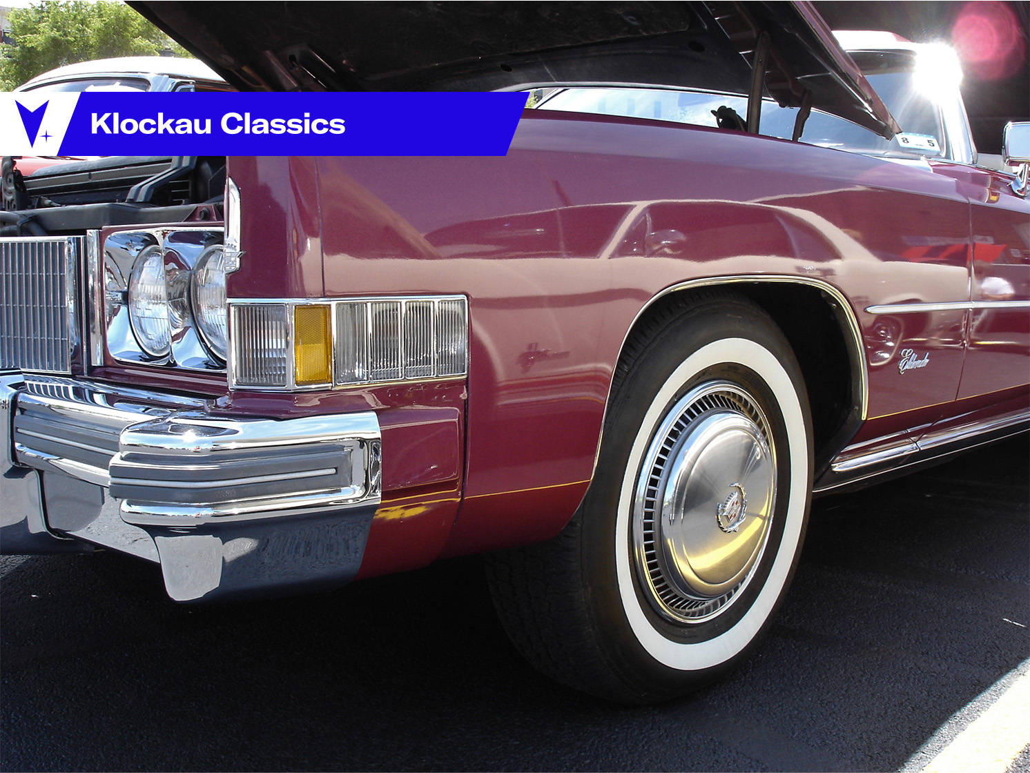 1974 Cadillac Eldorado Convertible: Cranberry Firemist for the win