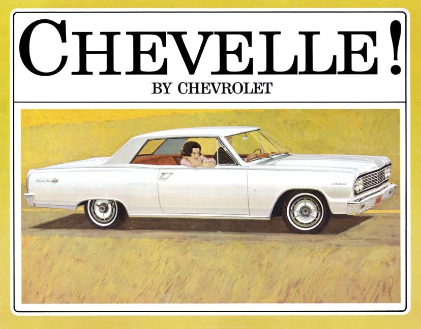 1964 Chevrolet Chevelle Brochure cover
