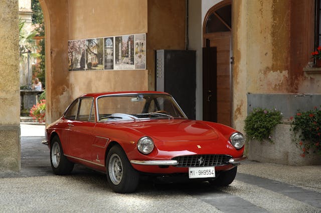 1968 Ferrari 330 GTC Coupe red front three quarter