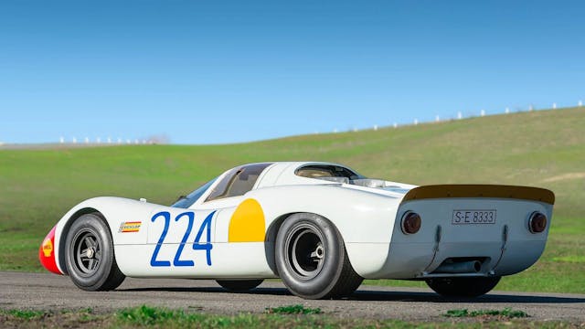 1968 Porsche 907 K rear three quarter