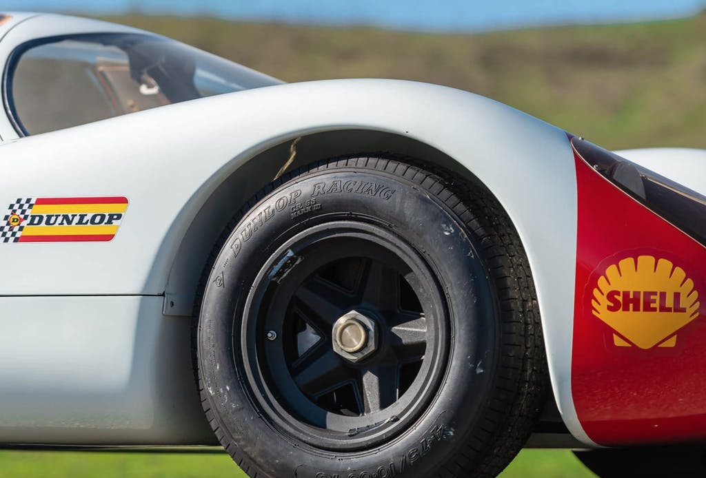 1968 Porsche 907 K front wheel tire