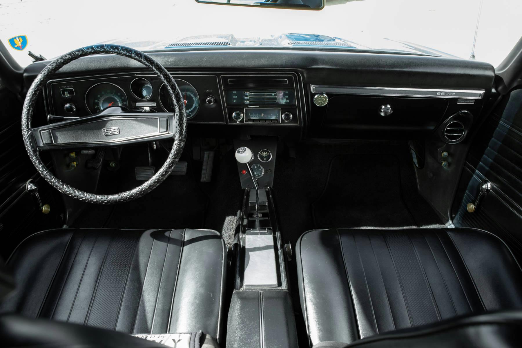 1969 Chevrolet Chevelle Malibu SS 396 interior front full