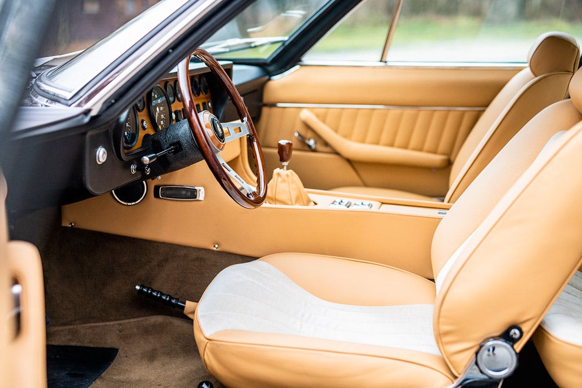 1969 Lamborghini Islero GTS interior
