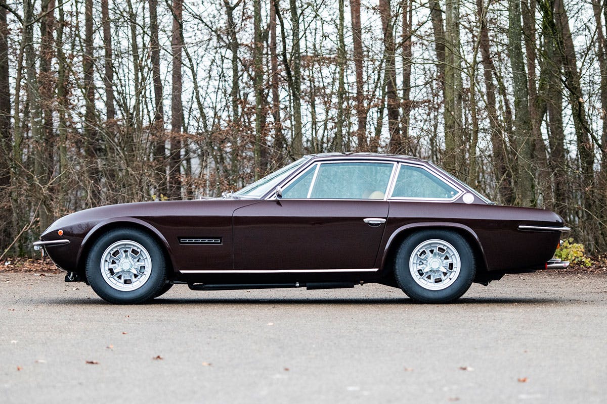 1969 Lamborghini Islero GTS side profile