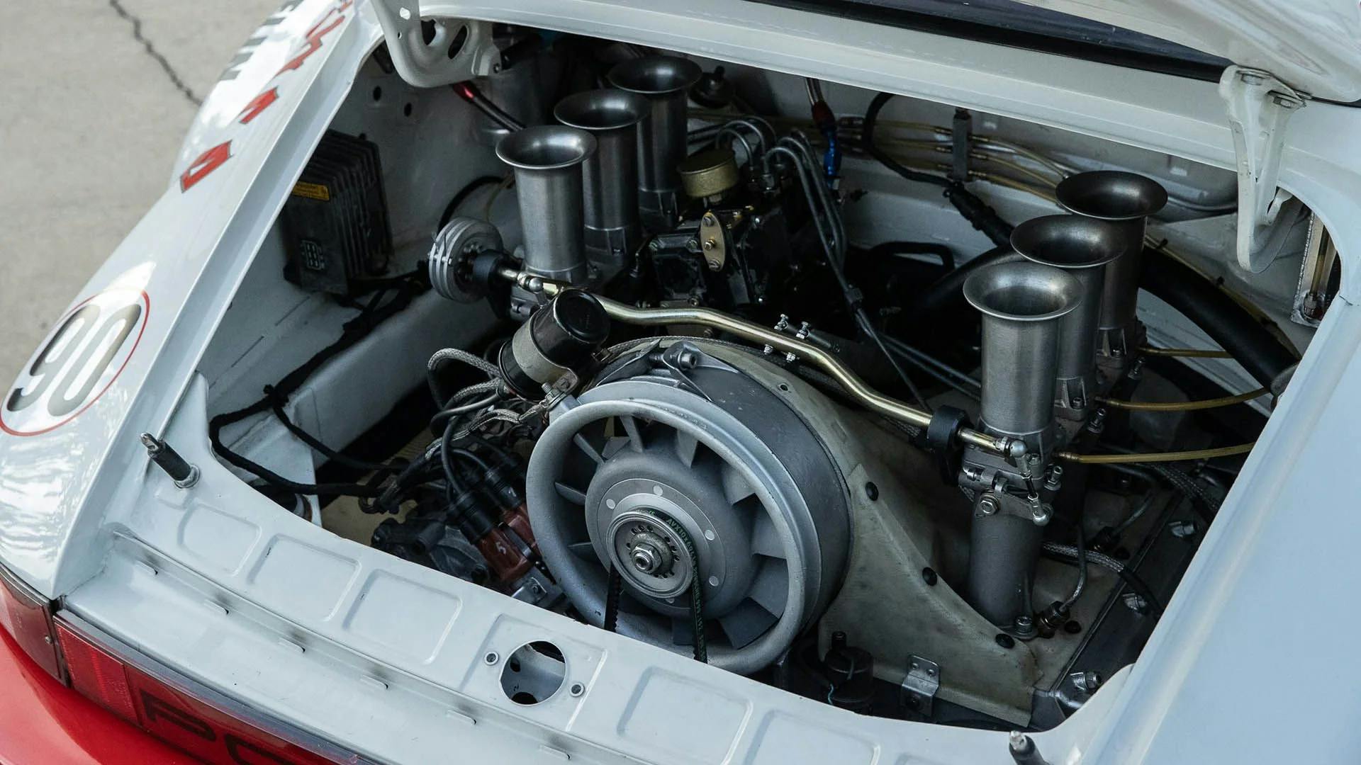 1979 Porsche 911 SC Eminence engine bay