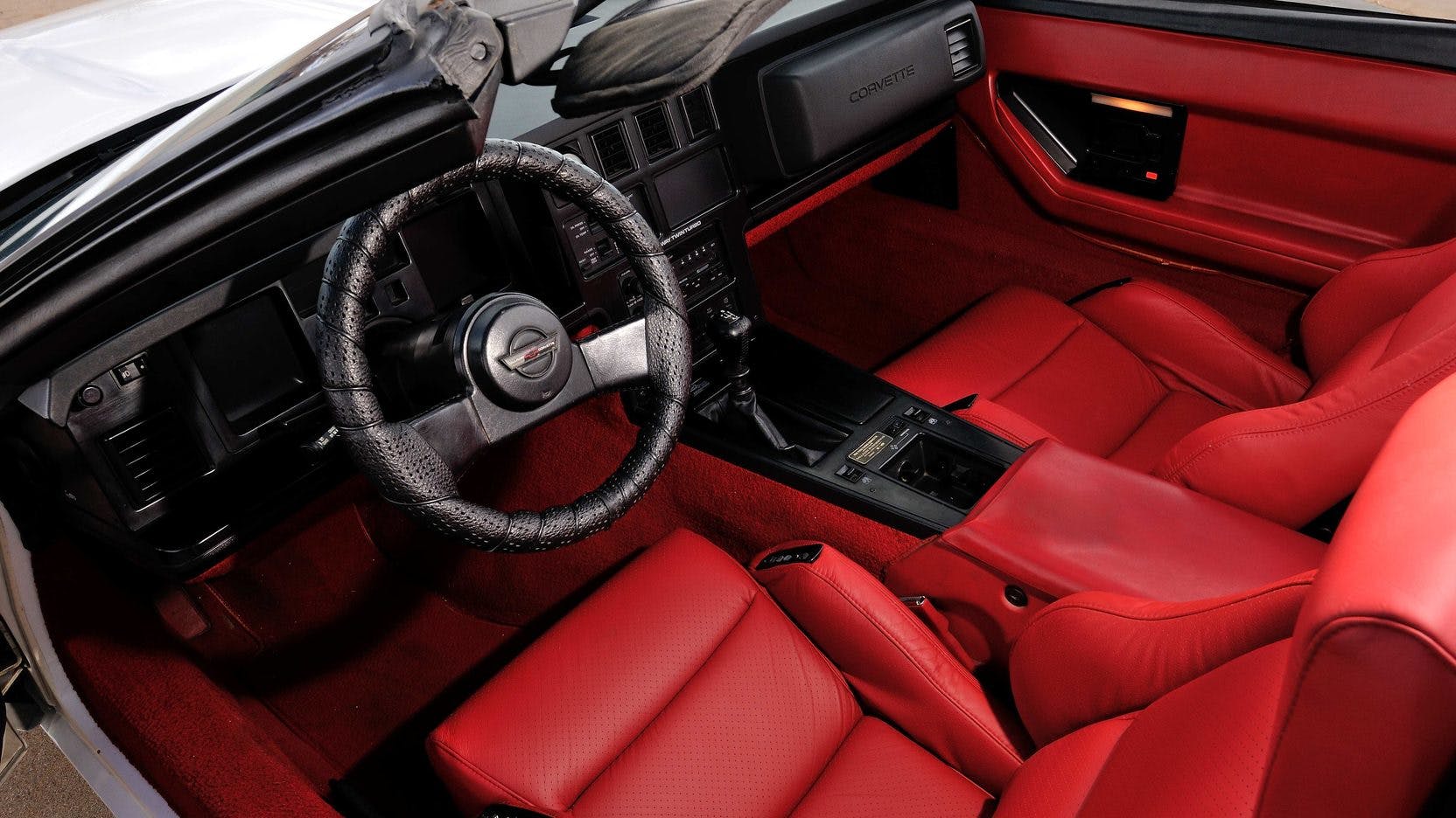 1988 Chevrolet Corvette Callaway interior