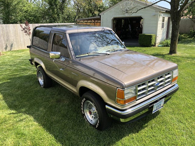 1989 Ford Bronco II front three quarter