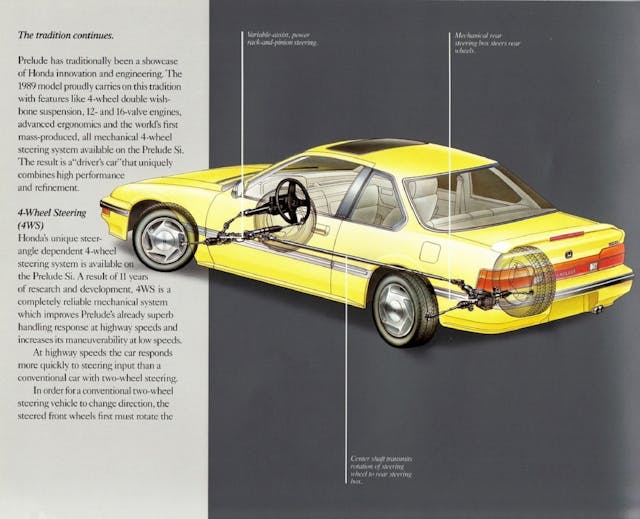 1989 Honda Prelude AWS brochure