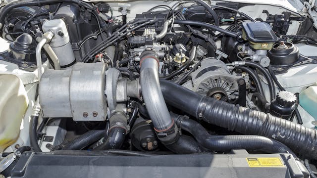 1989 Pontiac Turbo Trans Am PIlot Car engine bay