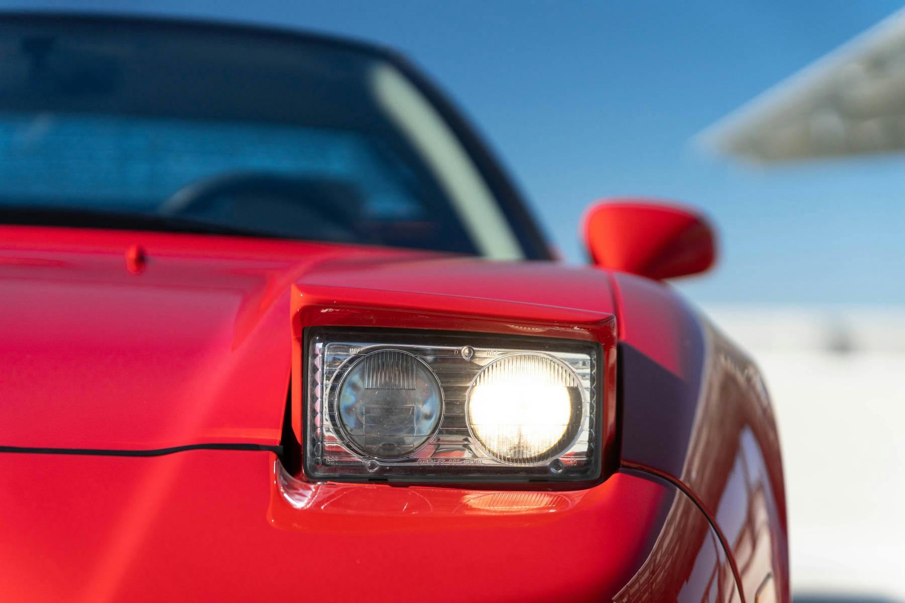 1991 Acura NSX red pop up headlight