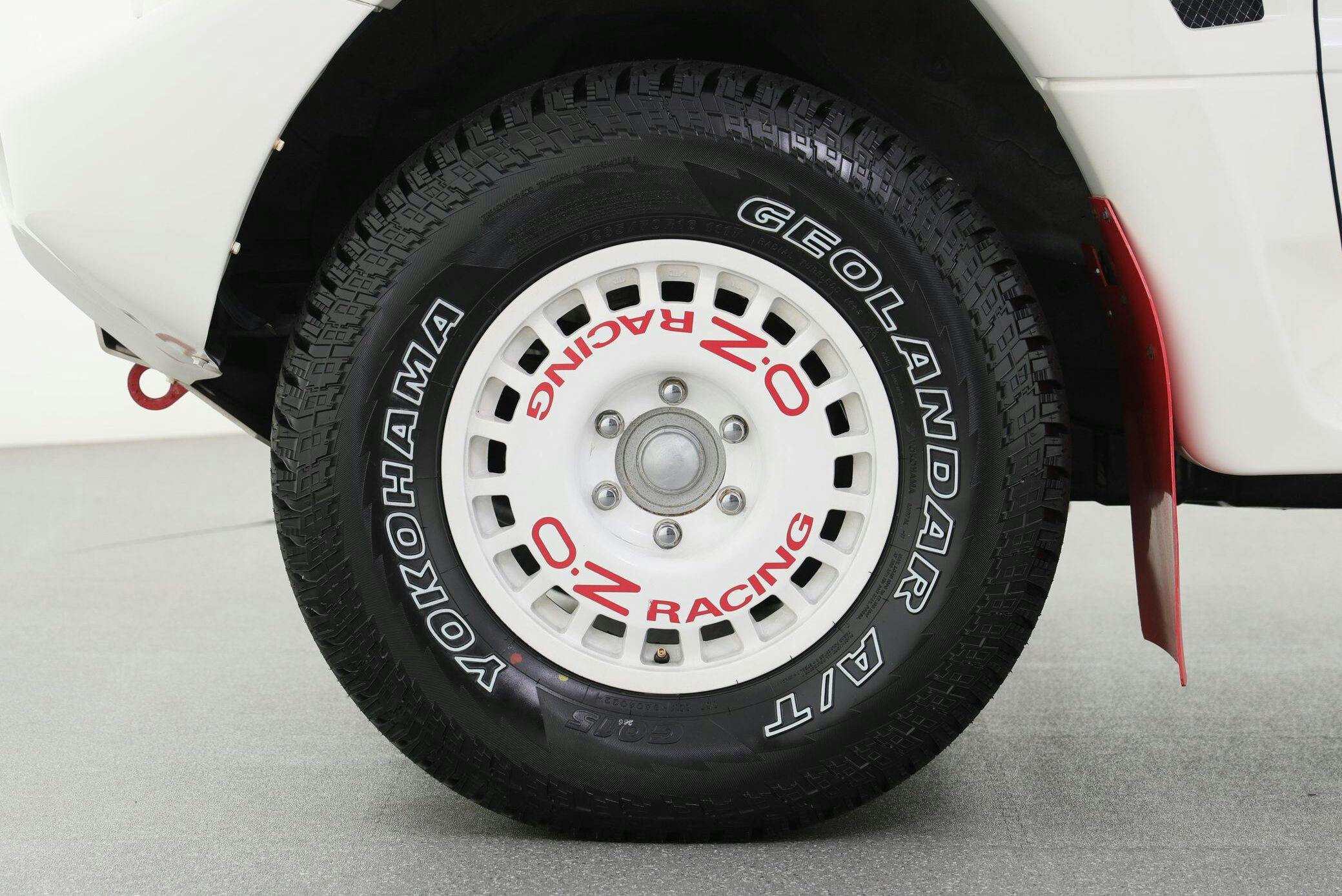 1998 Mitsubishi Pajero Evolution front wheel tire