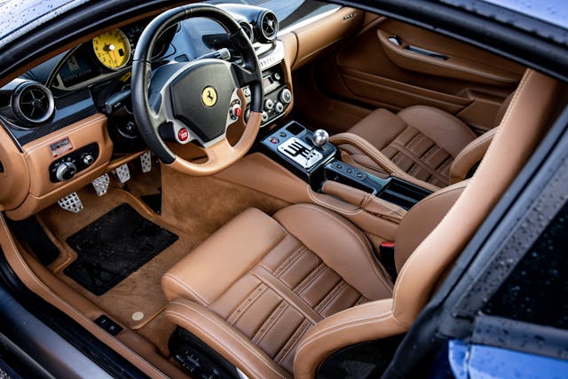 2008 Ferrari 599 GTB interior