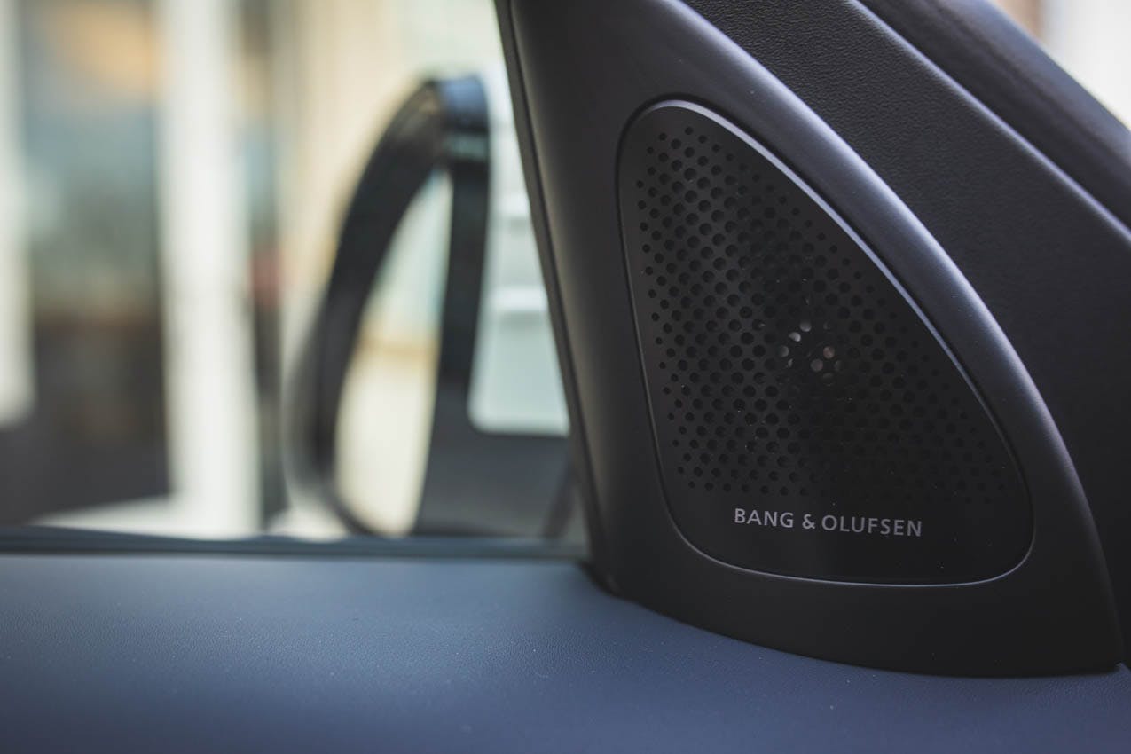 2023 Genesis GV60 Performance interior Bang & Olufsen door speakers