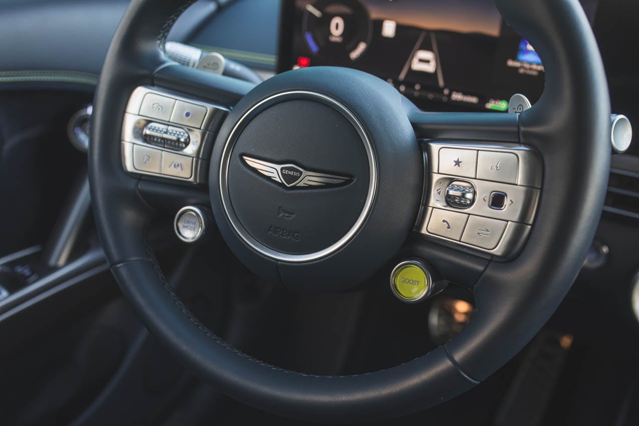 2023 Genesis GV60 Performance interior wheel controls
