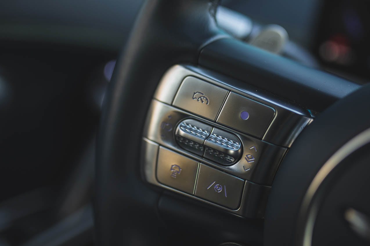 2023 Genesis GV60 Performance interior wheel buttons left