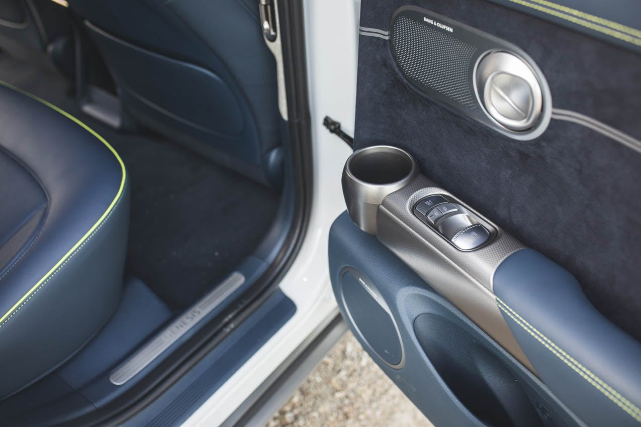 2023 Genesis GV60 Performance interior rear door details