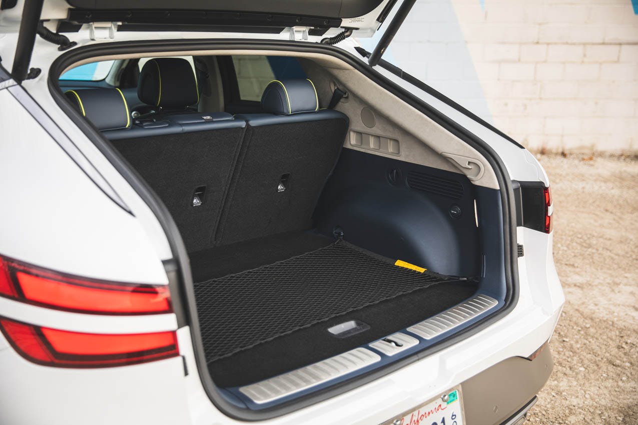 2023 Genesis GV60 Performance interior trunk area