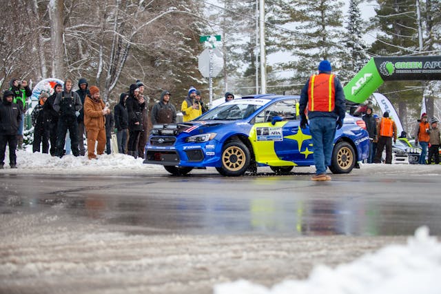 2023 Snow Drifting rally racing subaru