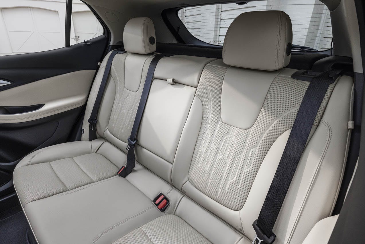 2024 Buick Encore GX Avenir interior rear seats