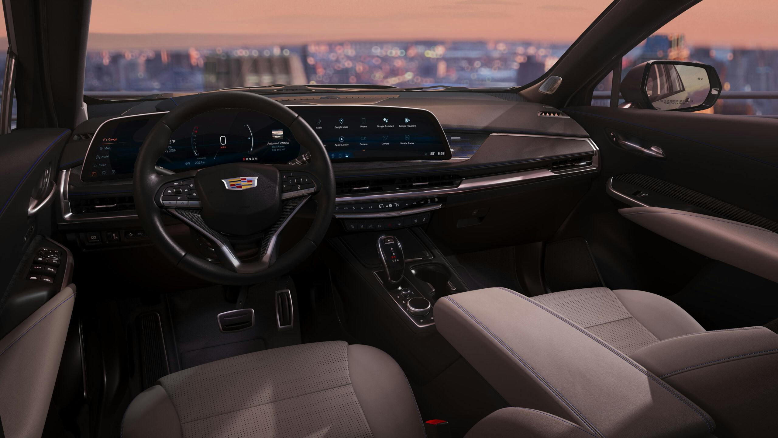 2024 Cadillac XT4 crossover suv interior