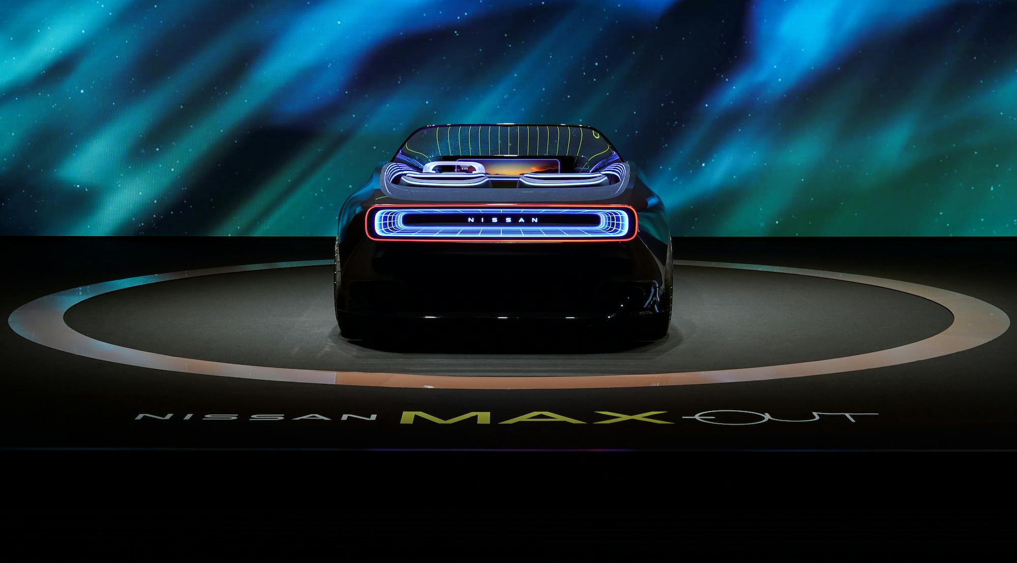 Nissan Max-Out Futuristic Concept Car rear