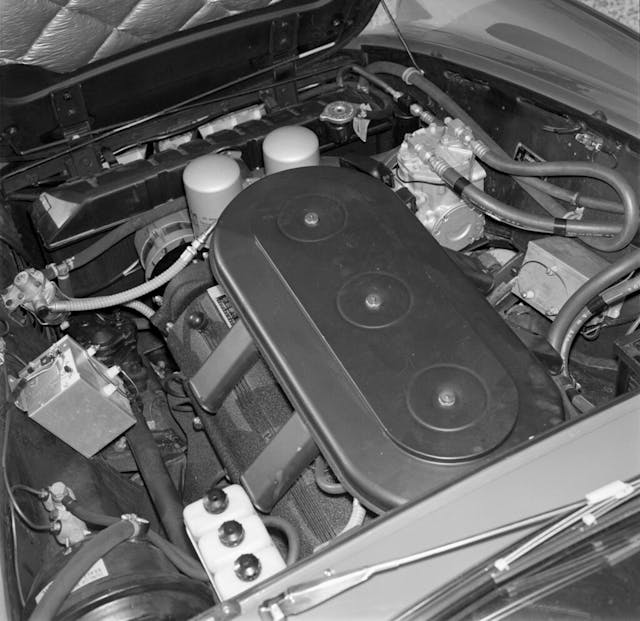 1967 Ferrari 330 GTC engine