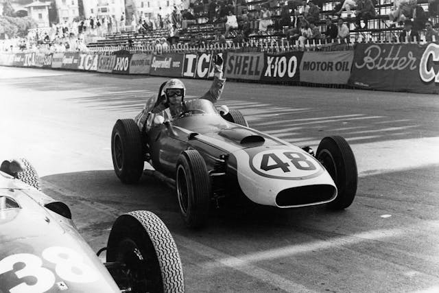 Lance Reventlow at the Grand Prix of Monaco in 1960