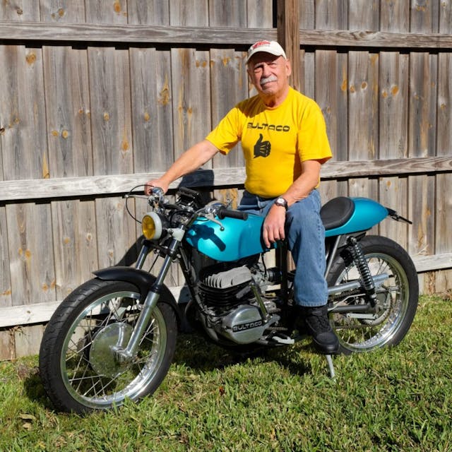 Bultaco bikes collector alan singer motorcycle