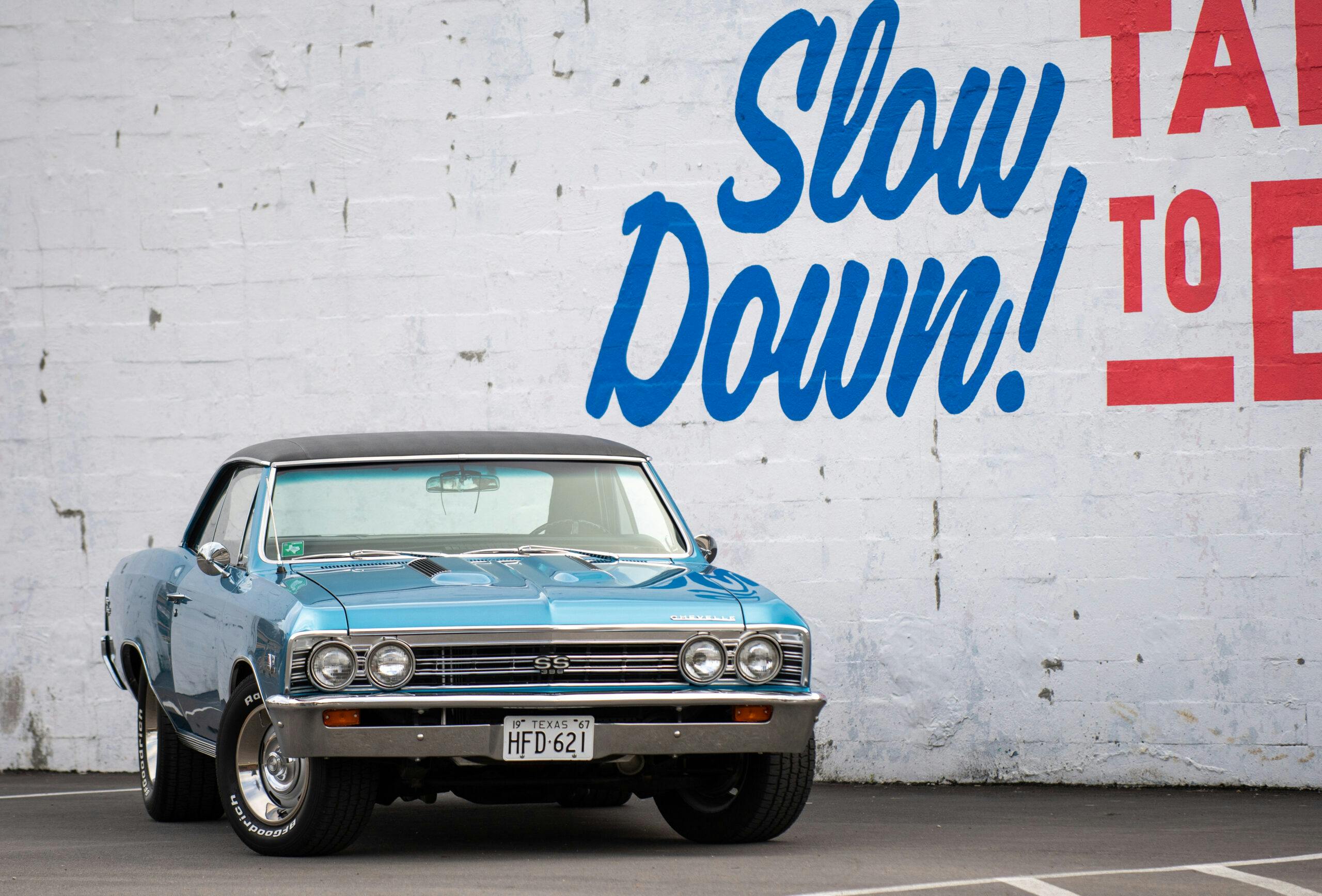 Chevelle SS front three quarter Slow Down